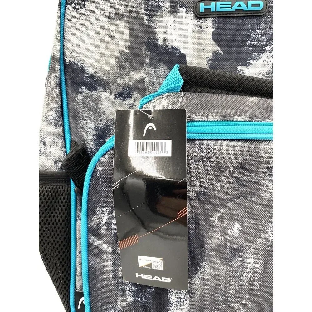 Head Backpack With Lunchbox‎ Multi Pocket School Bag NWT